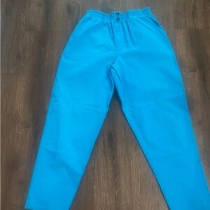 Bobbie Brooks Women’s Pull-On Pants – Turquoise Blue – Size 12P